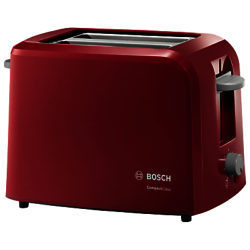 Bosch TAT3A014GB Village 2-Slice Toaster Red